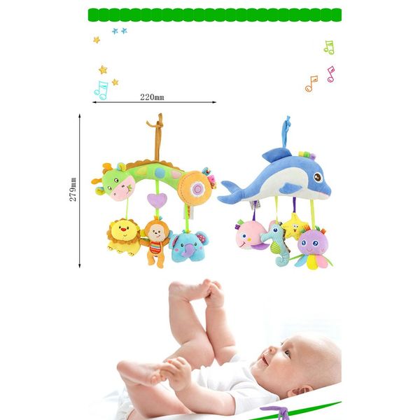 1pcs baby toy animal windbell neonates 0-1 years old bed hanging music toys parent-child interaction creative baby rattles toy
1pcs baby toy animal windbell neonates 0-1 years old bed hanging music toys parent-child interaction creative baby rattles toy