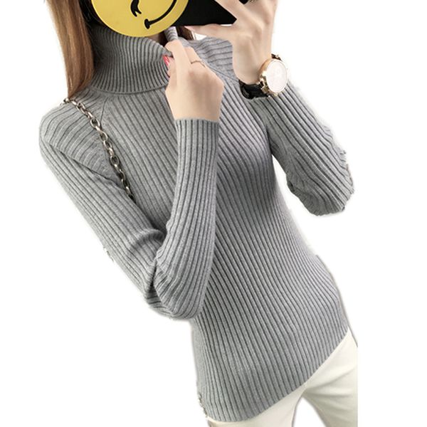 sweater 2019 autumn winter thick turn-down collar high elasticity casual pullovers female thick turtleneck knitted women sweater, White;black
sweater 2019 autumn winter thick turn-down collar high elasticity casual pullovers female thick turtleneck knitted women sweater, White;black