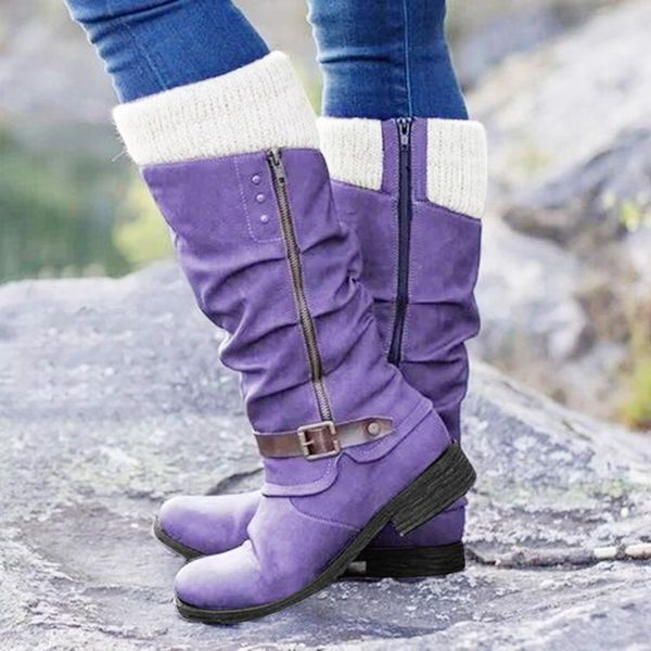 women fashion western style cowboy riding boots casual ladies pleated detail knee middle tube retro boots sapatos femininos, Black
women fashion western style cowboy riding boots casual ladies pleated detail knee middle tube retro boots sapatos femininos, Black