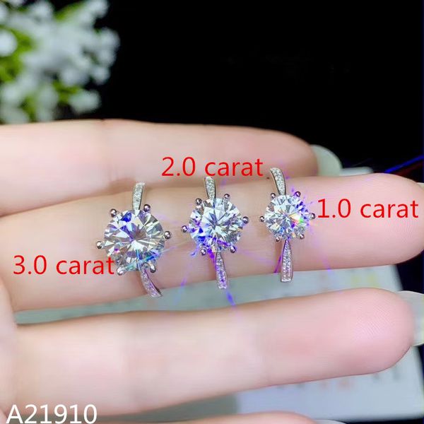 kjjeaxcmy fine jewelry 925 sterling silver inlaid moss diamond female ring with certificate exaggeration, Golden;silver
kjjeaxcmy fine jewelry 925 sterling silver inlaid moss diamond female ring with certificate exaggeration, Golden;silver