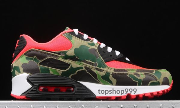 2020) 90 reverse duck camo running shoes for men women 90 infrared black quarter panels outdoor shoes sports sneaker trainer size 36-44, White;red
2020) 90 reverse duck camo running shoes for men women 90 infrared black quarter panels outdoor shoes sports sneaker trainer size 36-44, White;red