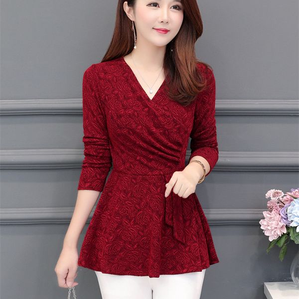plus size 5xl female new autumn women blouses long sleeve shirt female fashion clothing office lady blouse carmine solid, White
plus size 5xl female new autumn women blouses long sleeve shirt female fashion clothing office lady blouse carmine solid, White