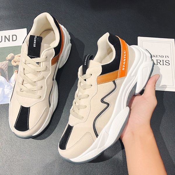 m- explosion style casual autumn and winter fashion popular men's shoes color matching personality soft bottom basketball shoes, Black
m- explosion style casual autumn and winter fashion popular men's shoes color matching personality soft bottom basketball shoes, Black