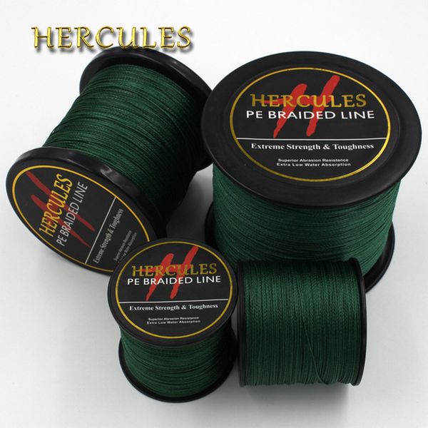 4 strands 100m 300m 500m 1000m 1500m 2000m pe green braided fishing line sea saltwater fishing weave extreme superpower hercules
4 strands 100m 300m 500m 1000m 1500m 2000m pe green braided fishing line sea saltwater fishing weave extreme superpower hercules