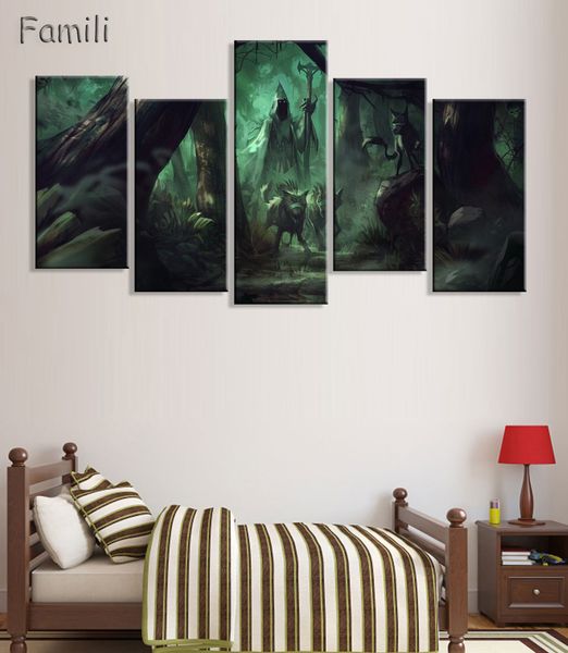 5pcs the twilight saga: breaking dawn - part 2 , fantasy movie poster silk wall fabric kristen stewart art silk poster