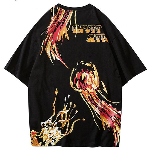 januarysnow hip hop t shirt men streetwear harajuku painting jellyfish tshirt short sleeve summer casual cotton t-shirt black fashion, White;black
januarysnow hip hop t shirt men streetwear harajuku painting jellyfish tshirt short sleeve summer casual cotton t-shirt black fashion, White;black