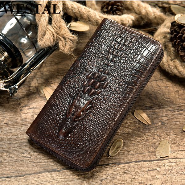 westal men's wallet/clutch male genuine leather purse for men vintage men's clutch bag crocodile pattern card holder money bag, Red;black
westal men's wallet/clutch male genuine leather purse for men vintage men's clutch bag crocodile pattern card holder money bag, Red;black