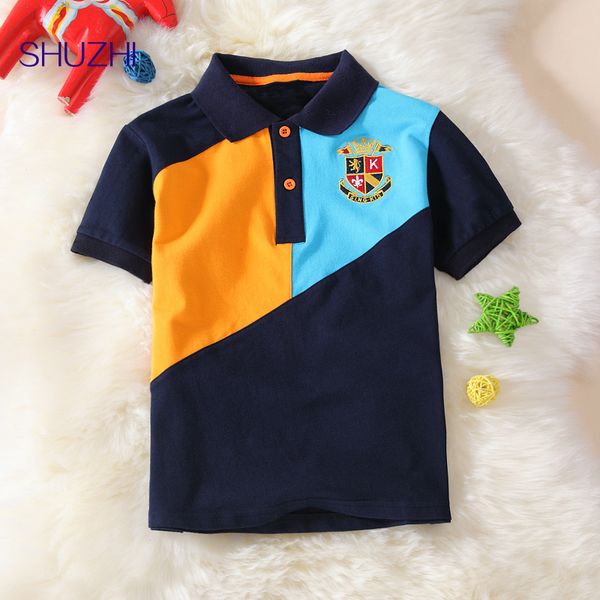 shuzhi boys polo shirts patchwork kids boys shirt kids t-shirt lapel baseball wear summer style baby boy sportswear tees t200225, White;black
shuzhi boys polo shirts patchwork kids boys shirt kids t-shirt lapel baseball wear summer style baby boy sportswear tees t200225, White;black