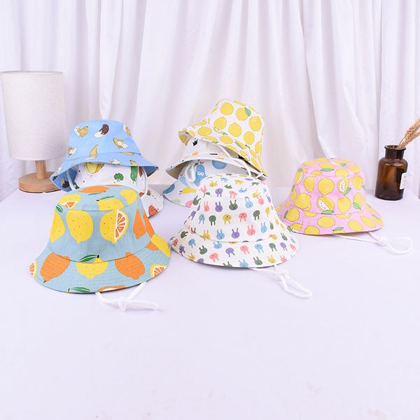 children's summer new bucket hats boys and girls cartoon fruit vegetable print kids fisherman hats baby outdoor sun hat
children's summer new bucket hats boys and girls cartoon fruit vegetable print kids fisherman hats baby outdoor sun hat
