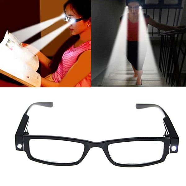 light multi strength eyeglass led reading glasses spectacle diopter magnifier, Silver
light multi strength eyeglass led reading glasses spectacle diopter magnifier, Silver
