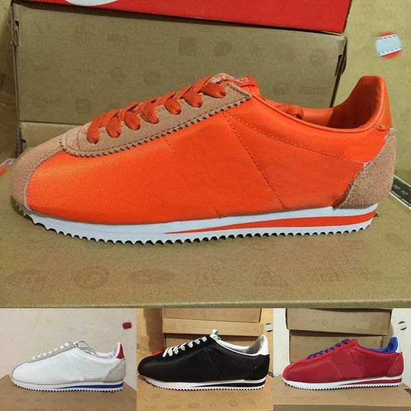 classic cortez basic nylon casual shoes fashion leisure men women black white red blue skateboarding sneakers size 36-44
classic cortez basic nylon casual shoes fashion leisure men women black white red blue skateboarding sneakers size 36-44