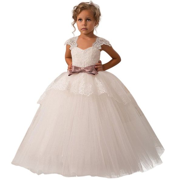2019 new lace flower girls dresses for wedding ruffles ribbon bow sash girls first communion dresses prom party gowns, Red;yellow
2019 new lace flower girls dresses for wedding ruffles ribbon bow sash girls first communion dresses prom party gowns, Red;yellow
