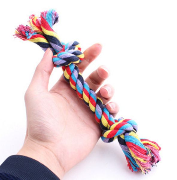 pets dog knot toys parrot gnawing twin-knotted cotton rope medium, please 55g 23cm can mixed batch
pets dog knot toys parrot gnawing twin-knotted cotton rope medium, please 55g 23cm can mixed batch