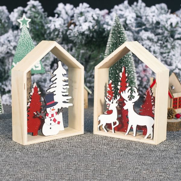 christmas decorations wooden three-dimensional painted christmas tree snowman ornaments elk cabin table pendulum xmas
christmas decorations wooden three-dimensional painted christmas tree snowman ornaments elk cabin table pendulum xmas