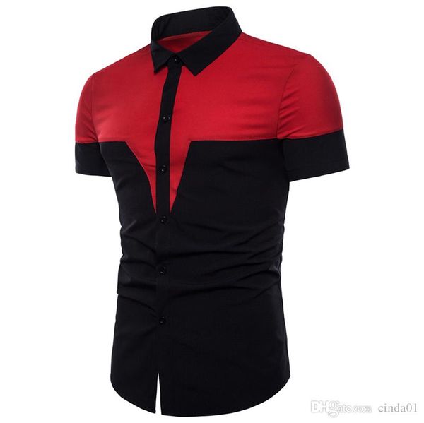man clothes casual panelled shirts short sleeve male summer casual shirt turn down colar tees ing
man clothes casual panelled shirts short sleeve male summer casual shirt turn down colar tees ing
