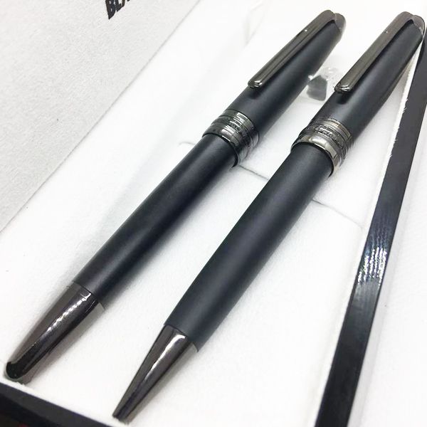 promotion msk-163 matte black ballpoint pen rollerball pen 2 pcs with box set school office supply with monte serial number xy2006108, Blue;orange
promotion msk-163 matte black ballpoint pen rollerball pen 2 pcs with box set school office supply with monte serial number xy2006108, Blue;orange