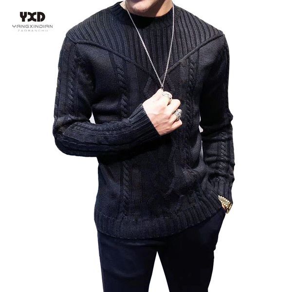 men's sweaters men clothes autumn winter man pullover sweater mens clothing mans jumper cotton warm knitted pullovers, White;black
men's sweaters men clothes autumn winter man pullover sweater mens clothing mans jumper cotton warm knitted pullovers, White;black