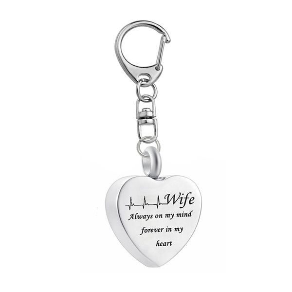 forever in my heart cremation pendant urn keychain lobster clasp memorial ash pendant with engraved jewelry, Silver
forever in my heart cremation pendant urn keychain lobster clasp memorial ash pendant with engraved jewelry, Silver