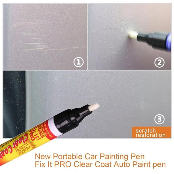 1/2/3pcs portable fix it pro clear car scratch repair remover pen auto body coat applicator touch up painting pen tool promotion
1/2/3pcs portable fix it pro clear car scratch repair remover pen auto body coat applicator touch up painting pen tool promotion
