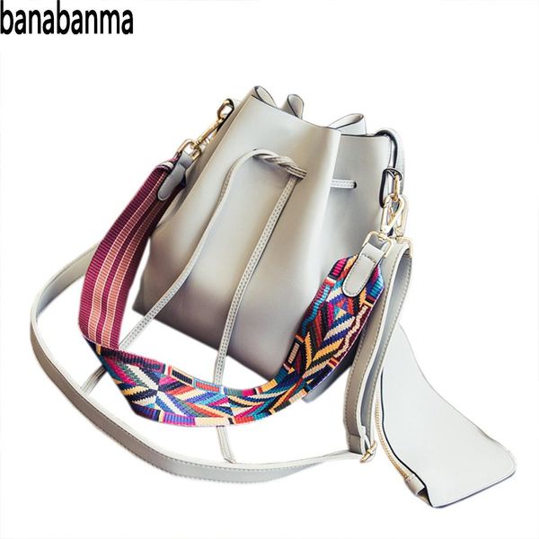 banabanma women's drawstring handbag soft pu crossbody bucket bag with colorful strap solid color shoulder bag satchel zk50
banabanma women's drawstring handbag soft pu crossbody bucket bag with colorful strap solid color shoulder bag satchel zk50