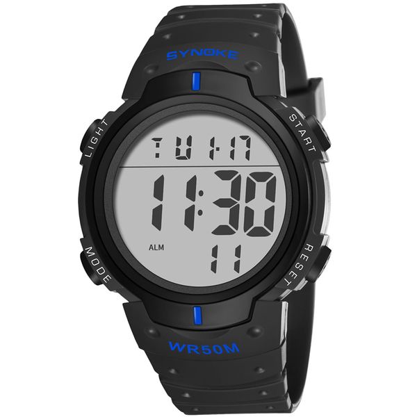 synoke men digital watch luxury fashion outdoor sports wrist watch pedometer led classic alarm clock sports watches for men, Slivery;brown
synoke men digital watch luxury fashion outdoor sports wrist watch pedometer led classic alarm clock sports watches for men, Slivery;brown