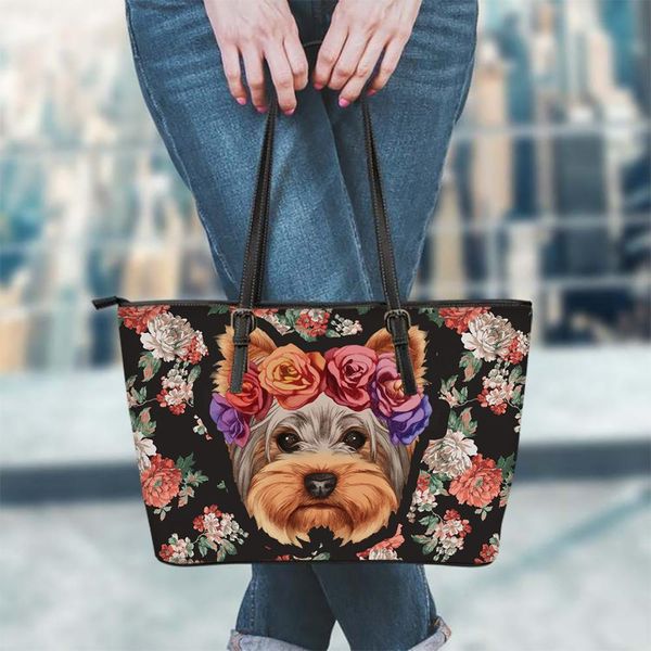 forudesigns женщины большой кожа pu сумка на ремне сумки цветочные йорки печати путешествия хранения ladies top-ручки корзина
forudesigns женщины большой кожа pu сумка на ремне сумки цветочные йорки печати путешествия хранения ladies top-ручки корзина
