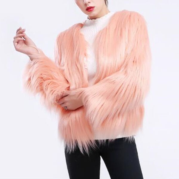 factory direct short long-sleeved plus size coat solid color warm women winter coat fashion cardigan artificial fur jacket as912, Black
factory direct short long-sleeved plus size coat solid color warm women winter coat fashion cardigan artificial fur jacket as912, Black