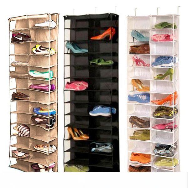 household useful 26 pocket shoe rack storage organizer holder, folding door closet hanging space saver with 3 color
household useful 26 pocket shoe rack storage organizer holder, folding door closet hanging space saver with 3 color