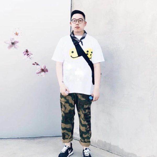 19ss роскошные печати логотип футболка мода высокое качество хлопка с коротким рукавом пары женщин мужские дизайнерские футболки hfkytx041, White;black 
19ss роскошные печати логотип футболка мода высокое качество хлопка с коротким рукавом пары женщин мужские дизайнерские футболки hfkytx041, White;black