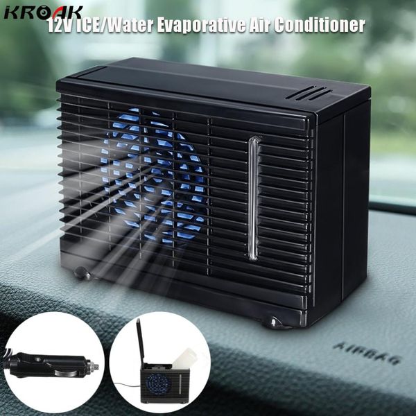 kroak 12/24v portable mini car air conditioner home car cooler cooling fan water ice evaporative air conditioner black
kroak 12/24v portable mini car air conditioner home car cooler cooling fan water ice evaporative air conditioner black