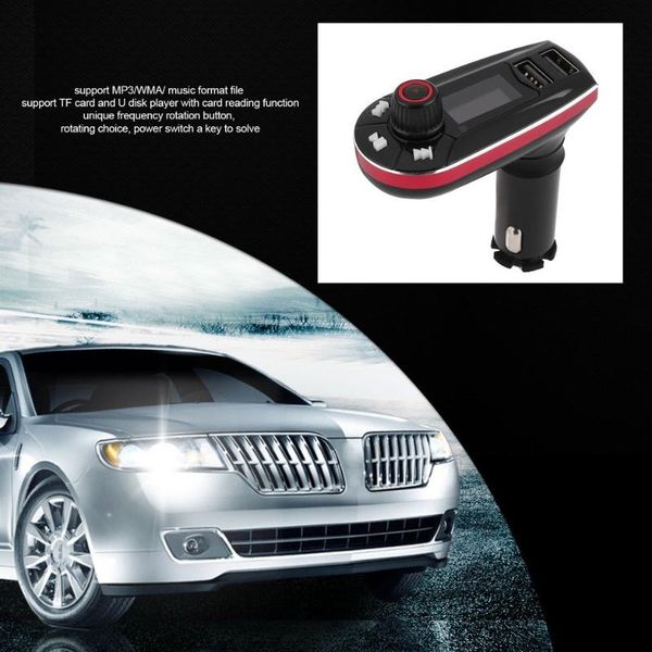 red color car kit mp3 music player wireless fm transmitter radio modulator with usb charging port / tf card slot selling
red color car kit mp3 music player wireless fm transmitter radio modulator with usb charging port / tf card slot selling