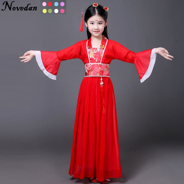 ancient chinese costume kids child seven fairy hanfu dress clothing folk dance performance chinese traditional dress for girls, Black;red
ancient chinese costume kids child seven fairy hanfu dress clothing folk dance performance chinese traditional dress for girls, Black;red
