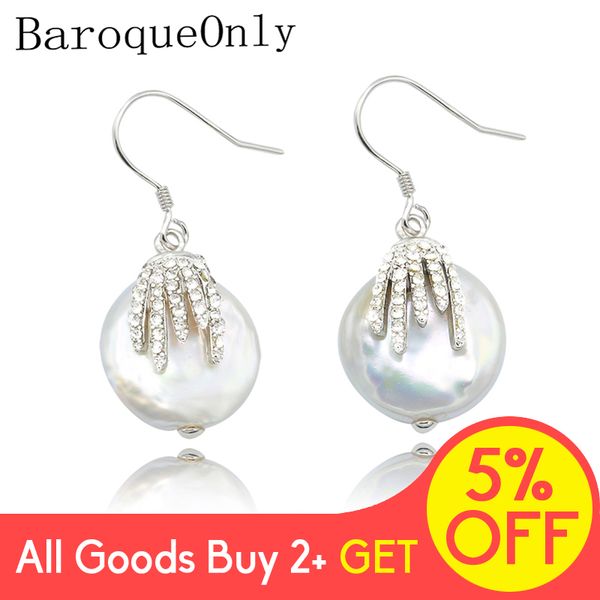 baroqueonly natural freshwater pearl jewelry irregular baroque pearl earrings for women gifts 925 sterling silver trendy, Golden;silver
baroqueonly natural freshwater pearl jewelry irregular baroque pearl earrings for women gifts 925 sterling silver trendy, Golden;silver