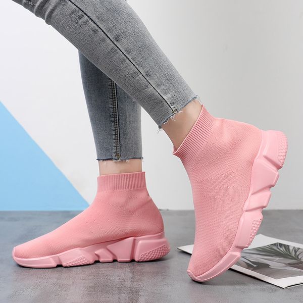 high sock shoes women sneakers lovers casual basket femme flying weaving couple running shoes woman fashion zapatillas mujer
high sock shoes women sneakers lovers casual basket femme flying weaving couple running shoes woman fashion zapatillas mujer
