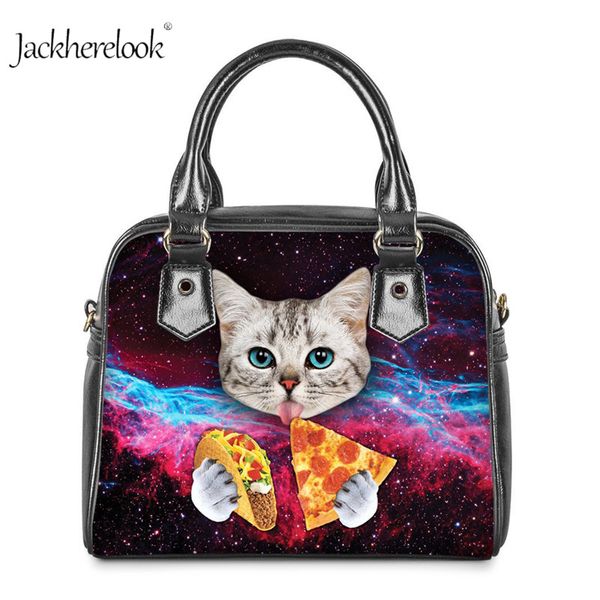 jackherelook space galaxy cat with pizza print women hand bag lady daily handle bag pu-leather bags fashion totes crossbody
jackherelook space galaxy cat with pizza print women hand bag lady daily handle bag pu-leather bags fashion totes crossbody