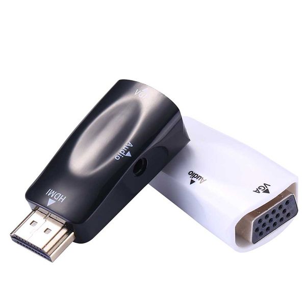 hdmi to vga adapter audio cable converter male to female hd 1080p for pc laptv box computer display projector z2 new
hdmi to vga adapter audio cable converter male to female hd 1080p for pc laptv box computer display projector z2 new