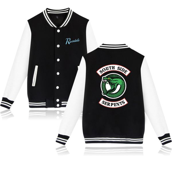 riverdale baseball jackets winter fleece women's / men's coats american tv print jacket casual fashion apparel for autumn, Black;brown
riverdale baseball jackets winter fleece women's / men's coats american tv print jacket casual fashion apparel for autumn, Black;brown