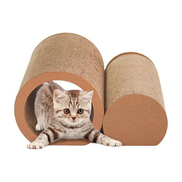 tunnel arched cat scratch board cat grabbing column pet toy nest thickened corrugated paper grab pad sofa protection cat's love
tunnel arched cat scratch board cat grabbing column pet toy nest thickened corrugated paper grab pad sofa protection cat's love