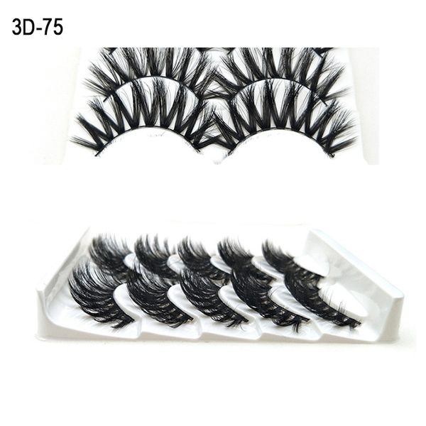 reusable 20mm long false eyelashes no cruel 3d faux mink fake eye lashes for gift party birthday (5 pairs)
reusable 20mm long false eyelashes no cruel 3d faux mink fake eye lashes for gift party birthday (5 pairs)