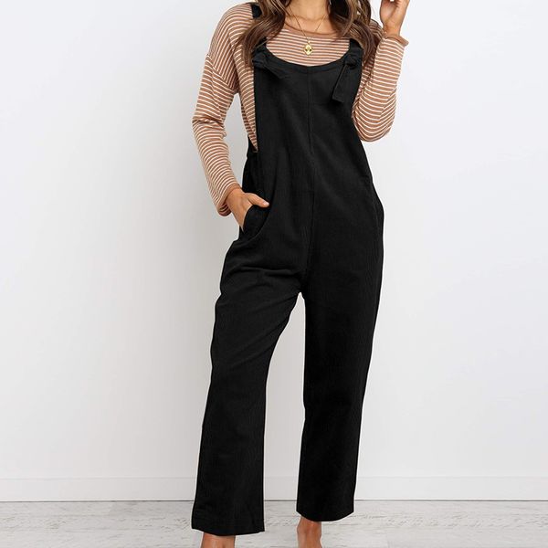 women spaghetti strap playsuit corduroy solid dungarees ladies slim fit playsuit trousers overalls women sleeveless jumpsuit, Black;white
women spaghetti strap playsuit corduroy solid dungarees ladies slim fit playsuit trousers overalls women sleeveless jumpsuit, Black;white