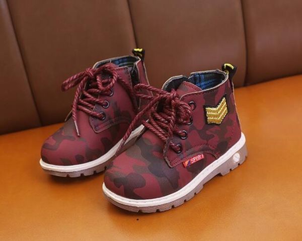 kids boot 2019 fashion camouflage boy girls martin boot autumn winter baby toddler shoes leather ankle boots size 21-30, Black;grey
kids boot 2019 fashion camouflage boy girls martin boot autumn winter baby toddler shoes leather ankle boots size 21-30, Black;grey
