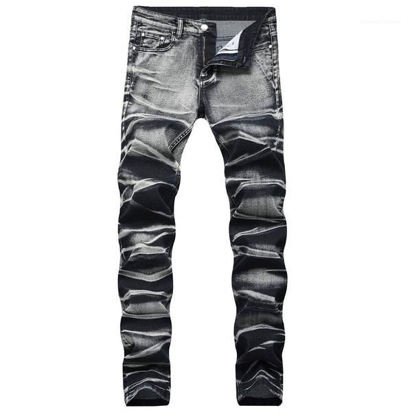 мужчины прямых жан мода stretch мужской одежда морщинистой mens дизайнерская серые джинсы плюс размер мульти кармана, Blue
мужчины прямых жан мода stretch мужской одежда морщинистой mens дизайнерская серые джинсы плюс размер мульти кармана, Blue