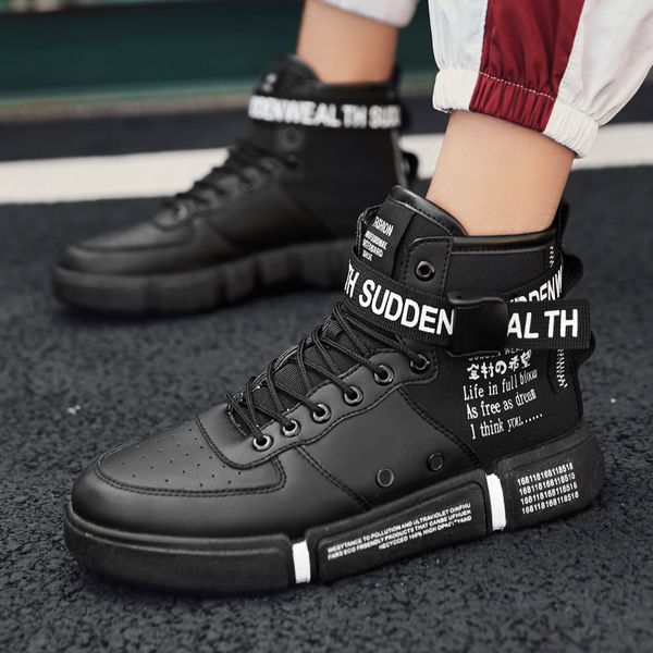 Men's High Top Fashion Trend Hot Sale Comfortable Man Casual Shoes Outdoor Non-slip Breathable Men Shoes
Men's High Top Fashion Trend Hot Sale Comfortable Man Casual Shoes Outdoor Non-slip Breathable Men Shoes