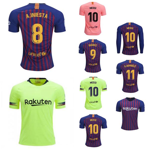 2019 2020 Mens Soccer Jerseys 8 A.INIESTA 9 SUAREZ 10 MESSI 11 O.DEMBELE Home Away Camisetas Futbol Camisas Maillot Football Shirt S-2XL
2019 2020 Mens Soccer Jerseys 8 A.INIESTA 9 SUAREZ 10 MESSI 11 O.DEMBELE Home Away Camisetas Futbol Camisas Maillot Football Shirt S-2XL