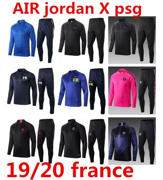 2019/20 paris psg tracksuit 19/20 aj psg paris mbappe paris long sleeve training suit football jacket kit training suit uniform chandal, Black
2019/20 paris psg tracksuit 19/20 aj psg paris mbappe paris long sleeve training suit football jacket kit training suit uniform chandal, Black