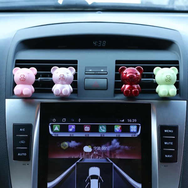 new cute bear car air vent freshener smelling in the car solid perfume flavoring air diffuser for auto decoration ornaments
new cute bear car air vent freshener smelling in the car solid perfume flavoring air diffuser for auto decoration ornaments
