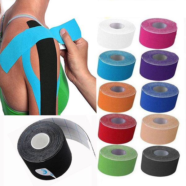 3.8cm x 5m kinesiology tape roll cotton elastic adhesive muscle bandage strain support neuromuscular sport kinesiology, Black;gray
3.8cm x 5m kinesiology tape roll cotton elastic adhesive muscle bandage strain support neuromuscular sport kinesiology, Black;gray