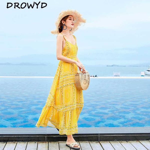 drowyd summer sling dress boho backless maxi dress women's casual low cut elegant bandage beach club party vestidos, Black;gray
drowyd summer sling dress boho backless maxi dress women's casual low cut elegant bandage beach club party vestidos, Black;gray