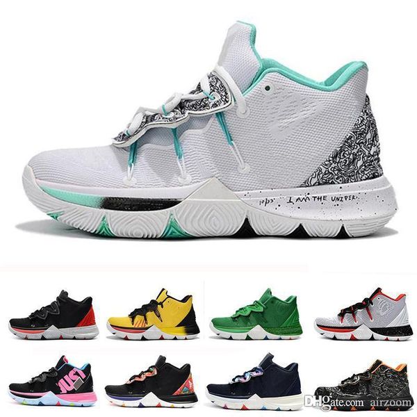 nky05a 2019 kyrie taco black magic sky star mens outdoor shoes chaussures 5s 5 men rainbow black white sports sneakers size 40-46
nky05a 2019 kyrie taco black magic sky star mens outdoor shoes chaussures 5s 5 men rainbow black white sports sneakers size 40-46