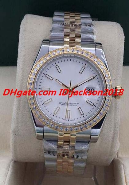 Free Shipping Luxury Watch 5 Style Men Two Tone Gold Champagne Diamond Dial/bezel 116233 116243 Super Jubilee Bracelet 36mm Automatic
Free Shipping Luxury Watch 5 Style Men Two Tone Gold Champagne Diamond Dial/bezel 116233 116243 Super Jubilee Bracelet 36mm Automatic